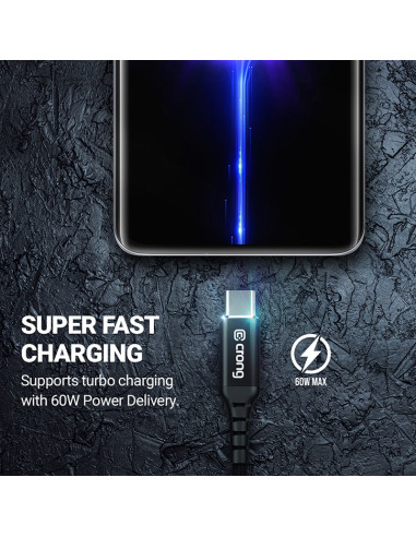 Crong Armor Link - Cavo USB-C a USB-C...