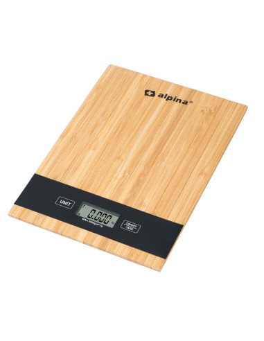 Alpina - Digital bamboo kitchen scale...