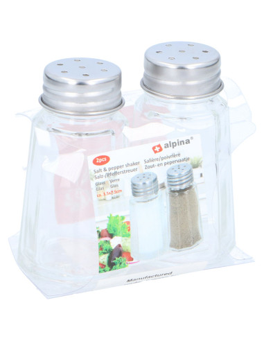 Alpina - Salt and pepper shakers in...