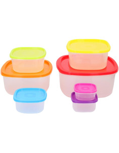 Set of 7 food storage...