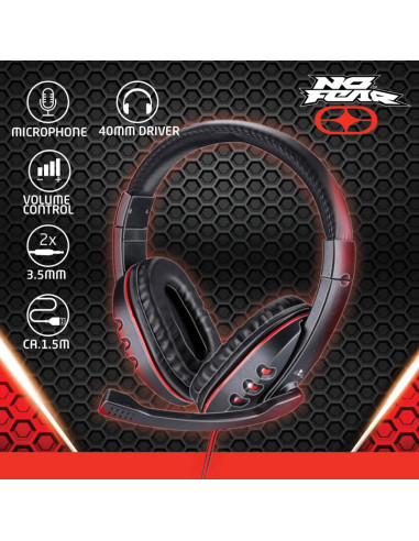 No Fear - Headphones for gamers with...