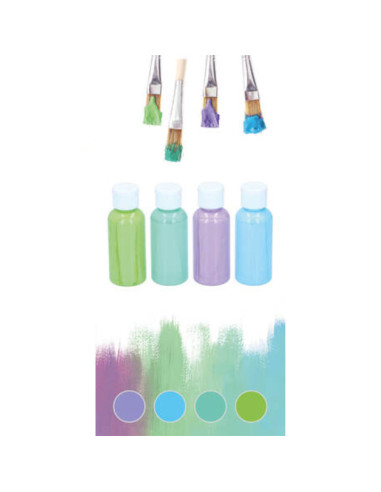 Artico - Set of acrylic pastel paints...