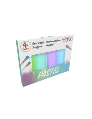 Artico - Set of acrylic pastel paints...