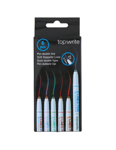 Topwrite - Double line ballpoint pen...