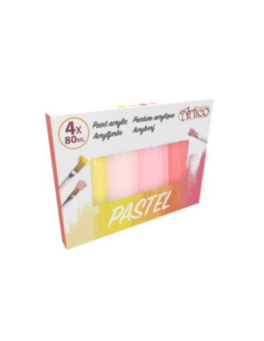 Artico - Set of acrylic pastel paints...