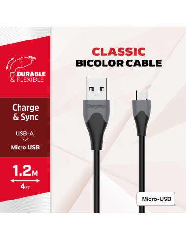 Energizer Classic - USB-A to Micro...