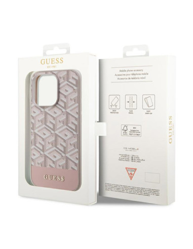 Guess GCube Stripes MagSafe - Case...