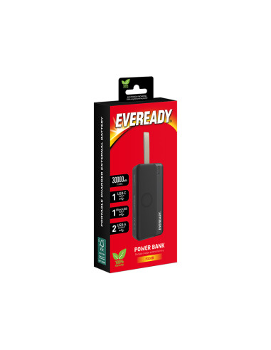 Eveready PX30B - Powerbank 30000 mAh...