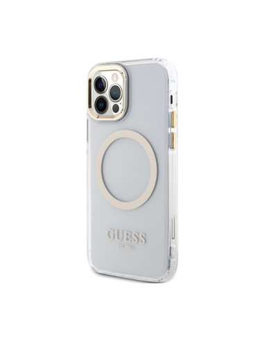 Guess Metal Outline MagSafe - Case...