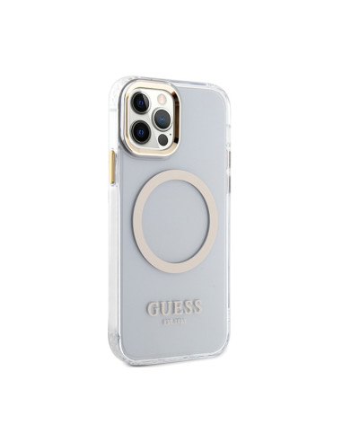Guess Metal Outline MagSafe - Case...
