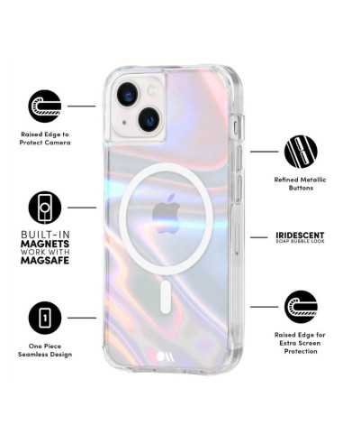 Case-Mate Soap Bubble MagSafe -...