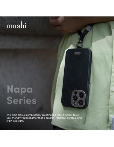 Moshi Napa MagSafe - Leather case for...