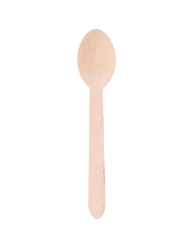 Alpina - Disposable wooden spoons 16...
