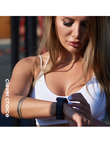 Crong Duo Sport - Cinturino per Apple...