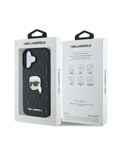 Karl Lagerfeld Monogram Karl Head Pin...