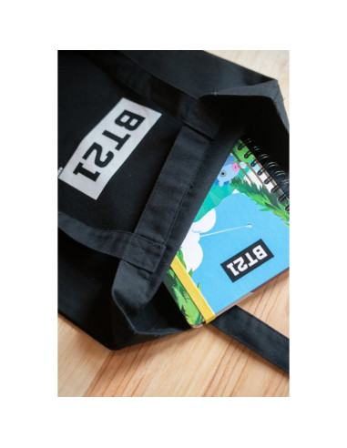 BT21 - Fabric shopping bag 28x40 cm...