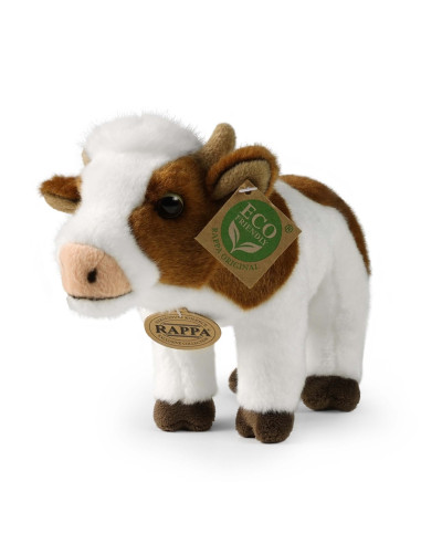Rappa - Plush Realistic Toy Cow 23 cm...