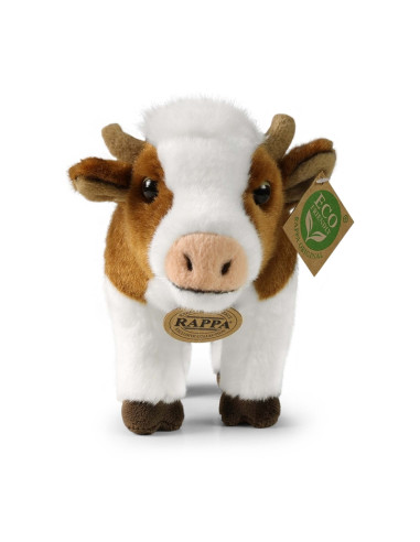 Rappa - Plush Realistic Toy Cow 23 cm...