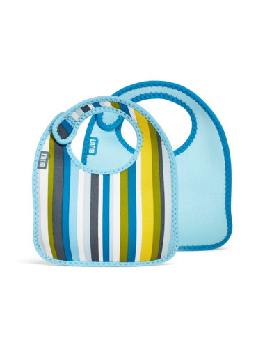 BUILT Mess Mate Set of 2 baby bib...