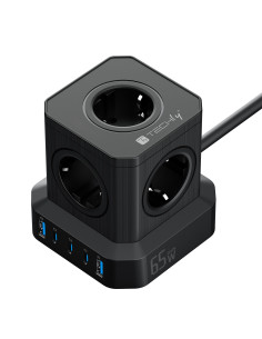 Multipresa da Tavolo USB Cube 5p 2xUSB-A 3xUSB-C&trade