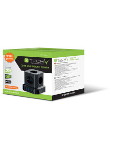 Multipresa da Tavolo USB Cube 5p 2xUSB-A 3xUSB-C&trade 2