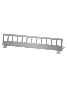 Adattatore per Modulo Keystone 12xRJ45 per Guida DIN
