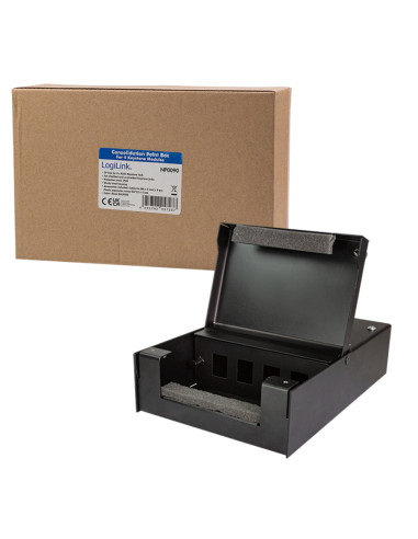 Box di Distribuzione 4 Porte Nero
