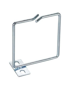 Anello Passacavi Laterale 80x80 mm in Metallo per Armadi Rack