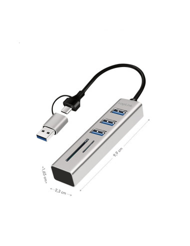 Hub USB 3.2 3 porte USB-A