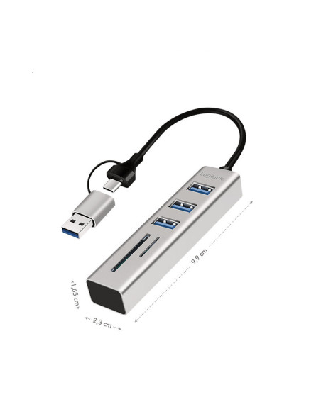Hub USB 3.2 3 porte USB-A