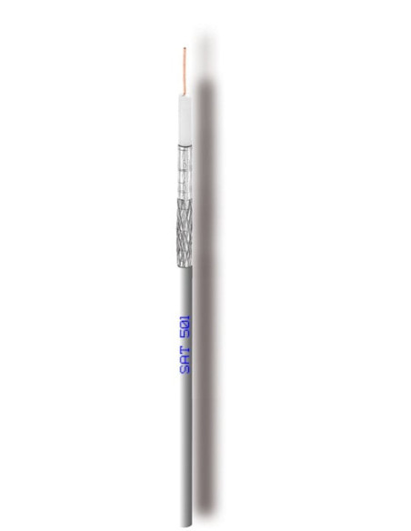 Cavo Coassiale RG59 per Ricezione Satellite e Digitale in Matassa 150 m