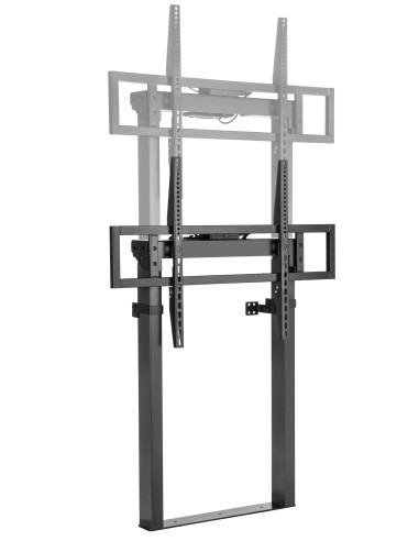Supporto TV Motorizzato da Parete con Altezza Regolabile per TV da 55-100'' con Telecomando