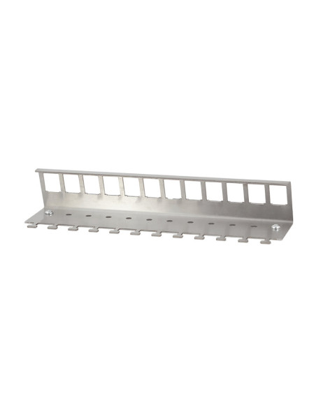 Adattatore per Modulo Keystone 12xRJ45 per Guida DIN