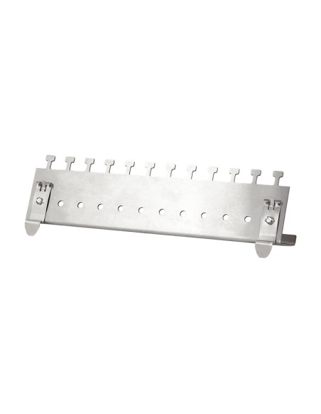 Adattatore per Modulo Keystone 12xRJ45 per Guida DIN