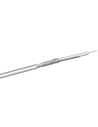 Cavo Coassiale SAT 100 dB Doppia Schermatura CCS 100m