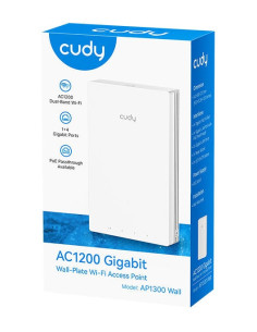 Punto di Accesso Wireless WiFi 5 Gigabit Dual Band  AC1200 Poe con Supporto Mesh 2
