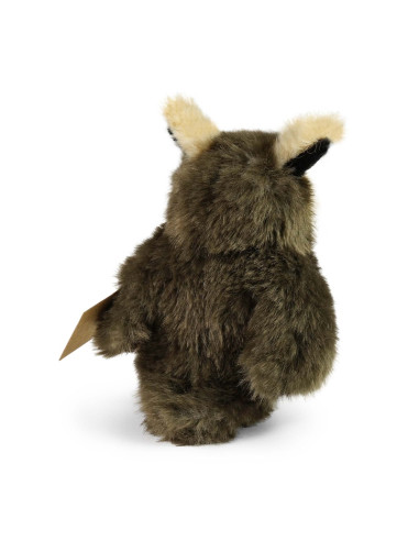Rappa - Plush Realistic Toy Owl 13 cm...