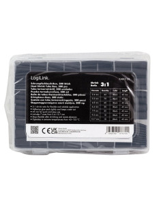 Set 300 Tubi Neri Guaina Termorestringente per Isolamento Cavi 2