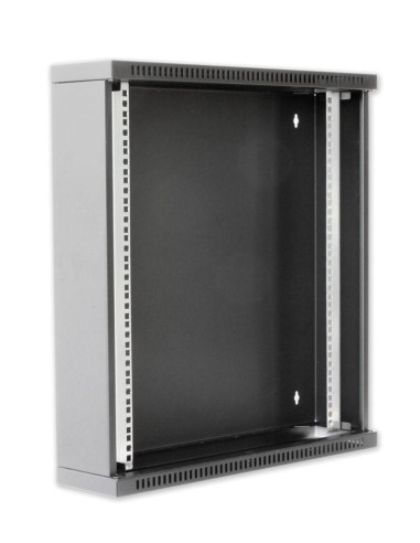 Armadio Rack 19'' Flat a muro p.30cm 12 unit&agrave sezione unica Grigio