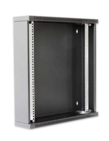 Armadio Rack 19'' Flat a muro p.30cm 12 unit&agrave sezione unica Grigio