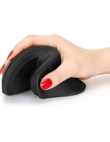 Mouse Verticale Ottico Wireless 3200 Dpi Ergonomico