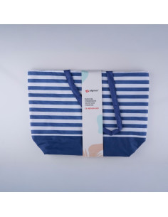 Alpina - Striped Beach Bag... 2