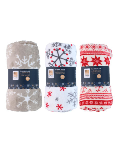 Arti Casa - Flannel Christmas Blanket...