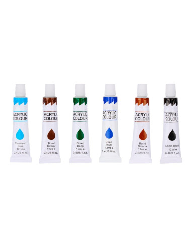 Artico - Art painting set in wooden...