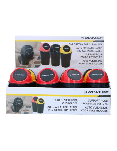Dunlop - Car Trash Bin 400 ml 10x17...