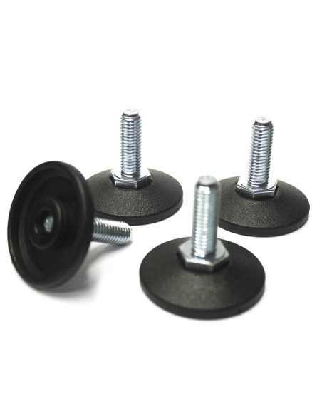Kit 4 Piedi di Livellamento per Armadi Rack