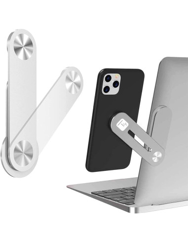 Supporto per Smartphone a Clip Magnetica Laterale per Notebook Laptop