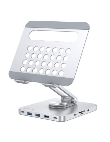 Supporto per Tablet Hub Docking Station USB-C&trade 8 in 1