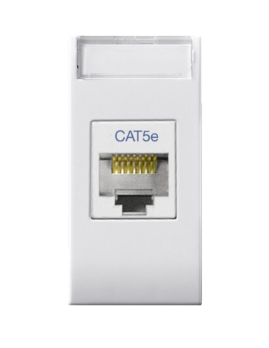 Domus S44 Presa RJ45 Cat.5E UTP Bianco Lucido
