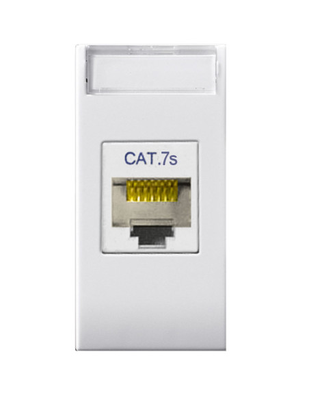 Domus S44 Presa RJ45 Cat.7 FTP Bianco Lucido